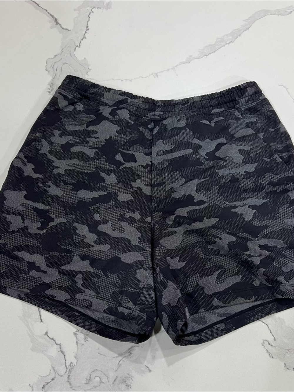 Men’s Black & Gray Camo Lululemon Shorts